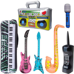 WedFeir inflatable rock star phone prop adds playful vibes for party photo ops
