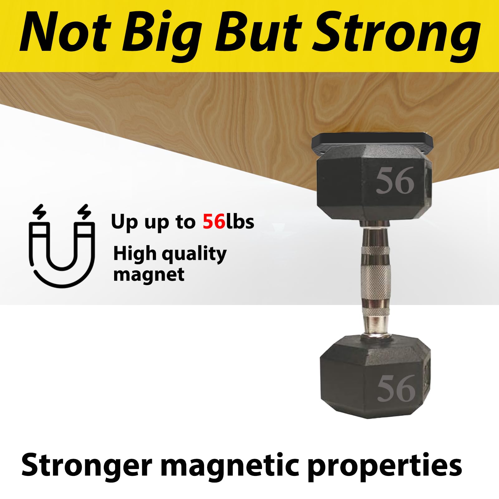 WEDNBR gun magnet concealed design keeps firearms discreet and accessible.