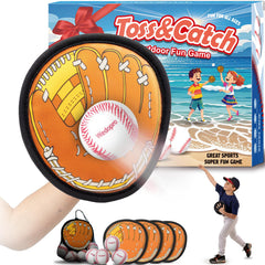 Wedopro glove-paddle on the beach ready for family tossing fun