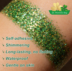 WEEMAY glitter stick in hair adds shimmering color