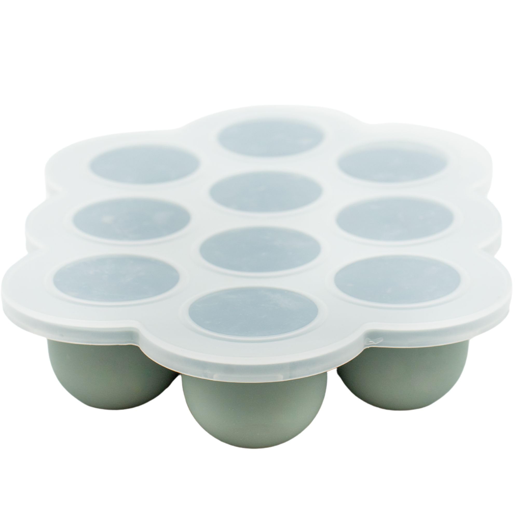 WeeSprout silicone freezer tray with easy release for homemade baby foods