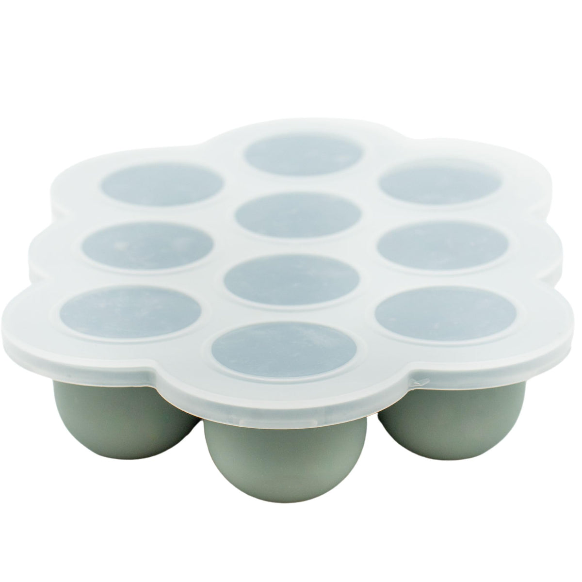 WeeSprout silicone freezer tray with easy release for homemade baby foods