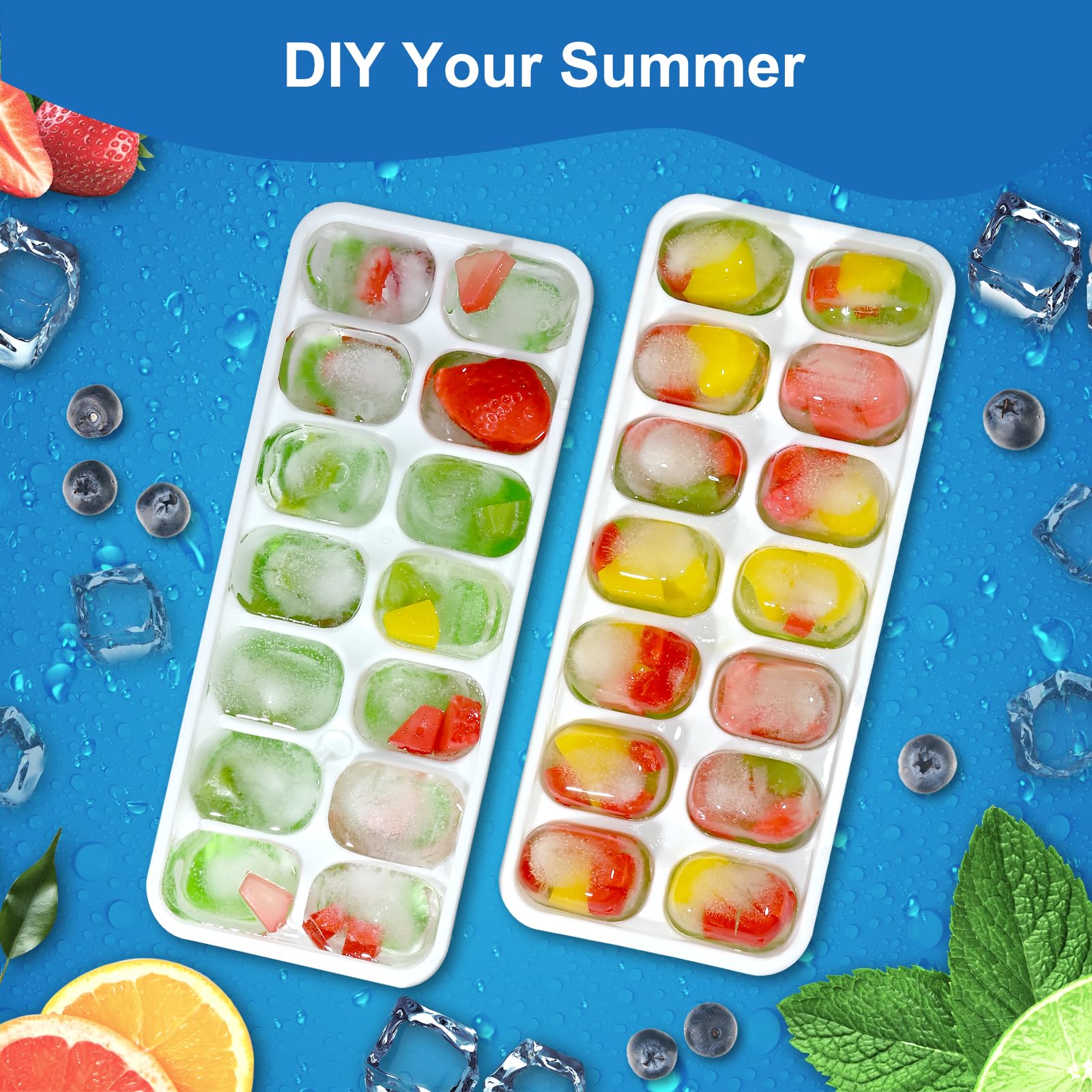 Weftnom ice cube tray for drinks, cocktails, and coffee with versatile uses.