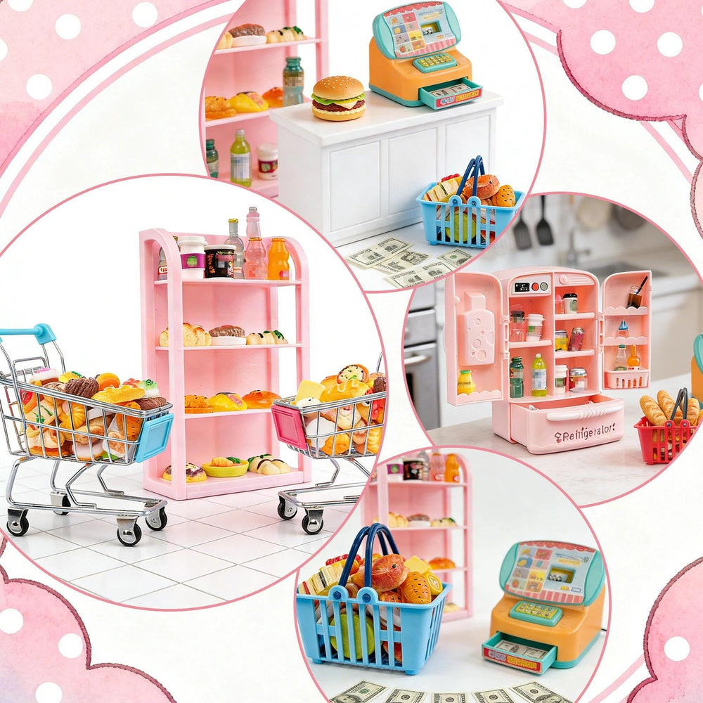 Wehoo shelving unit enhances dollhouse storage and scene realism