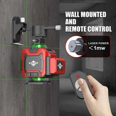 WEIDDW laser level pulse mode improves visibility over long distances.