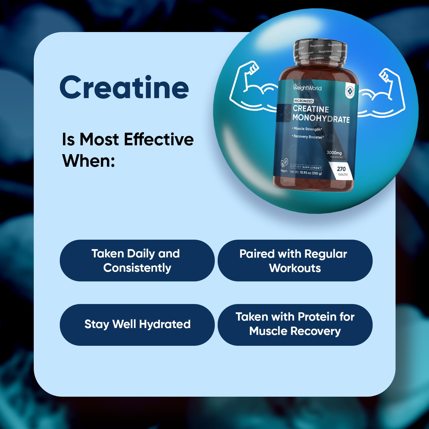 WeightWorld packaging emphasizes vegan and gluten-free features for athletes