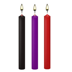 Weihaicandles low-temp pack creates three-color romantic ambiance with subtle warmth.