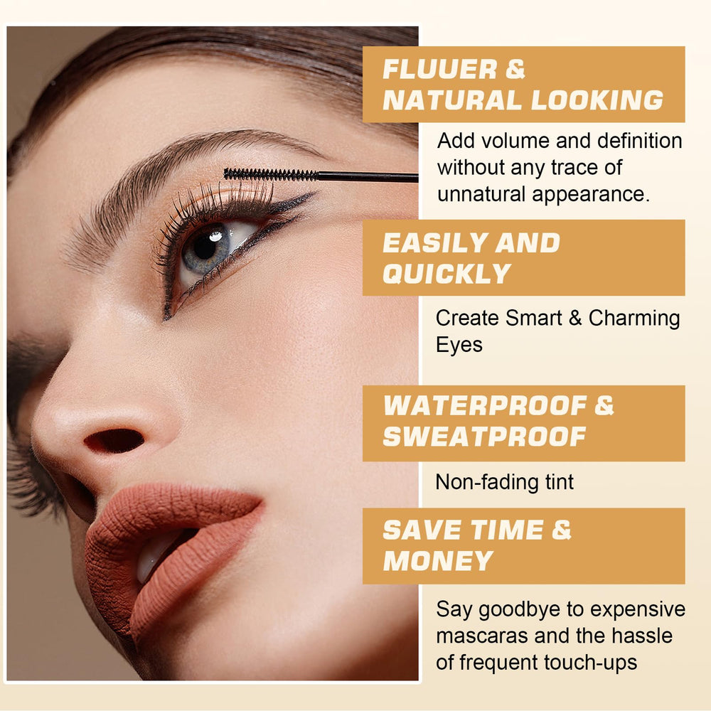 WEILNELL mix brush enabling precise shade blending for lashes and brows.