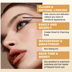 WEILNELL mix brush enabling precise shade blending for lashes and brows.