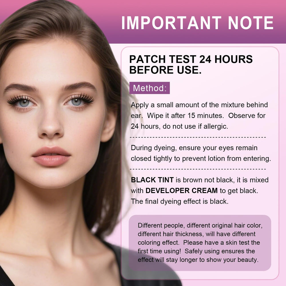 WEILNELL eyelash color kit salon-ready result at home in minutes