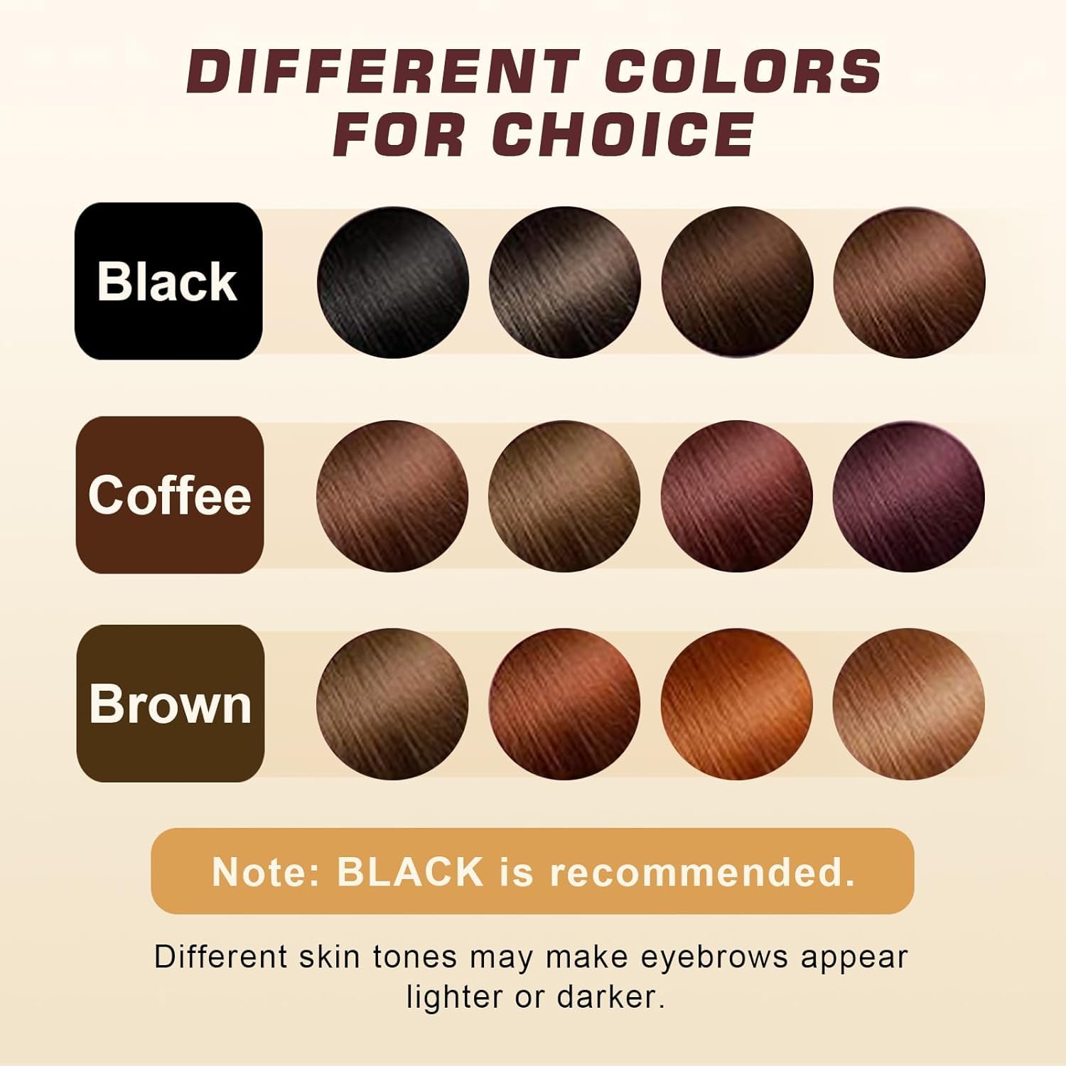WEILNELL multipurpose color kit works on facial hair and sideburns for cohesion.
