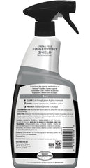 Weiman anti-fingerprint spray helps keep appliances looking clean.