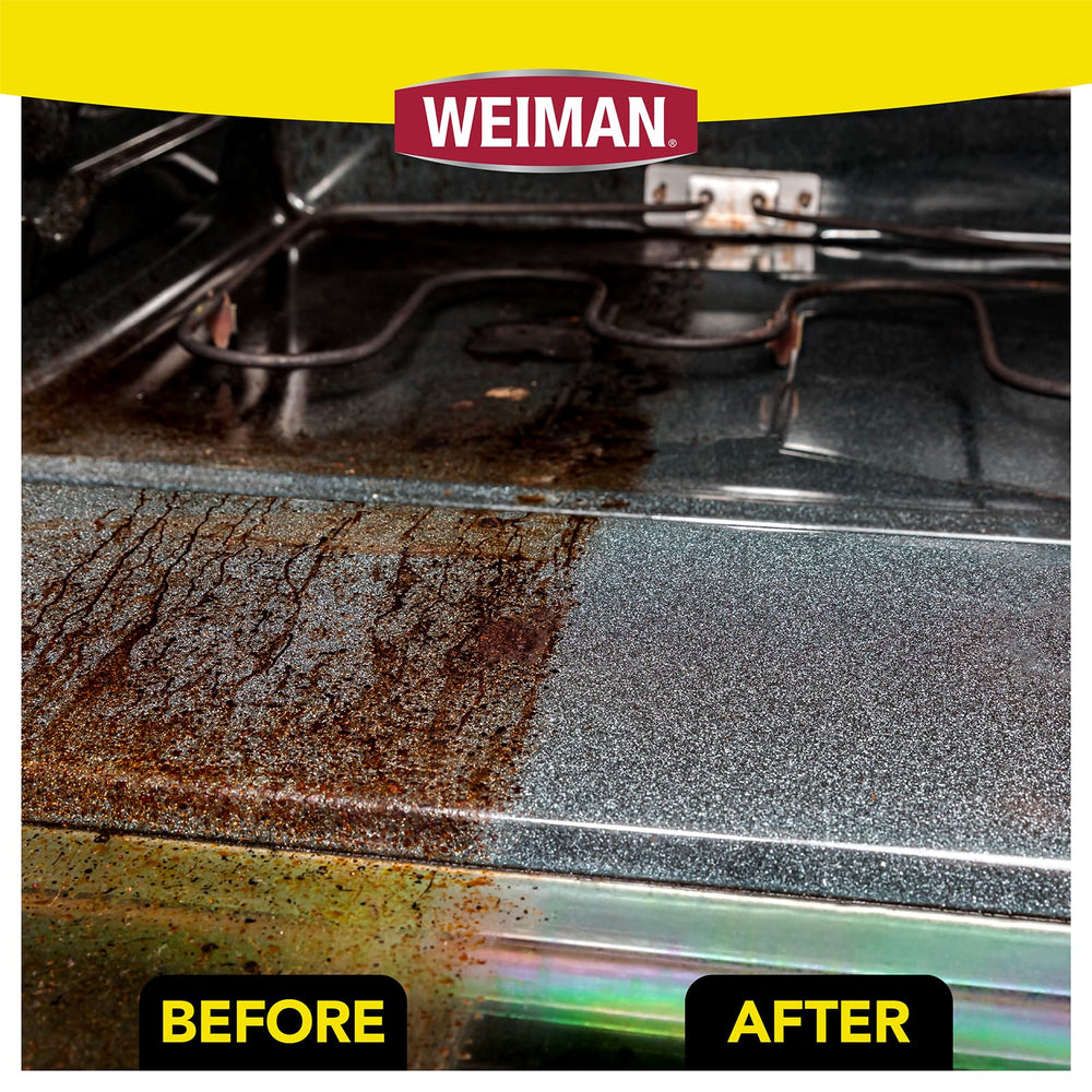 Weiman Ceramic Grill Cleaner safe for ceramic surfaces for cleaner results