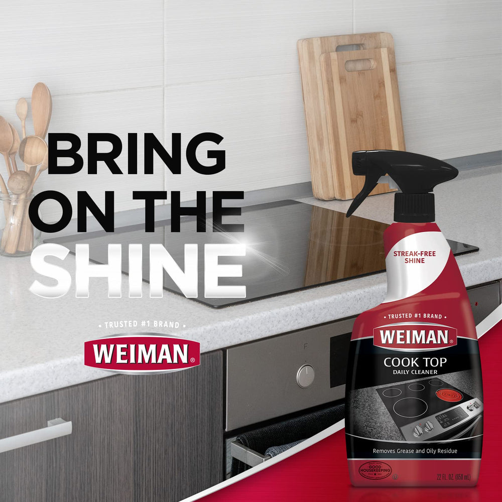 Weiman cleaning kit for multipurpose kitchen cleaning and maintenance