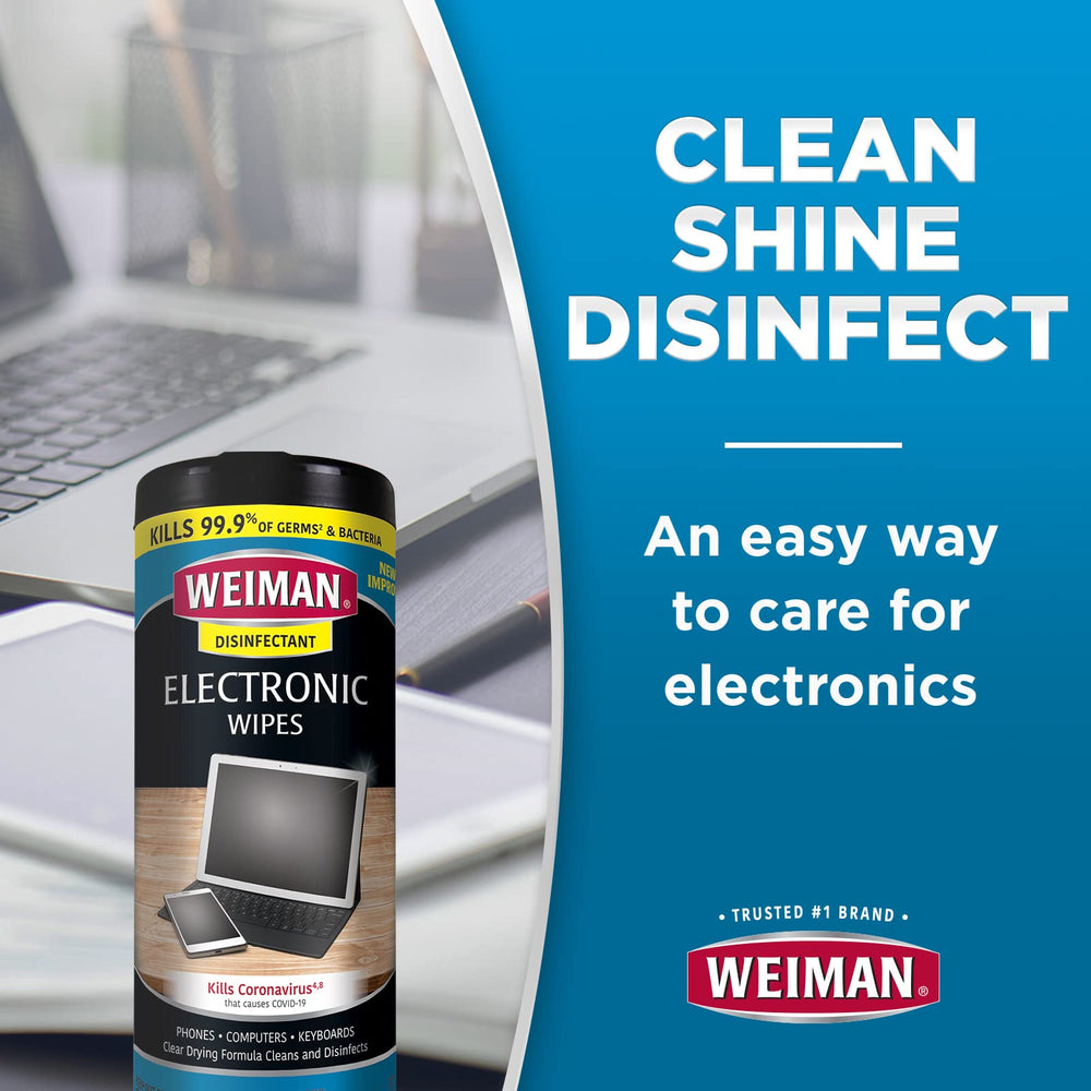 Weiman Wipes refresh smartphone screen with fingerprint‑free shine
