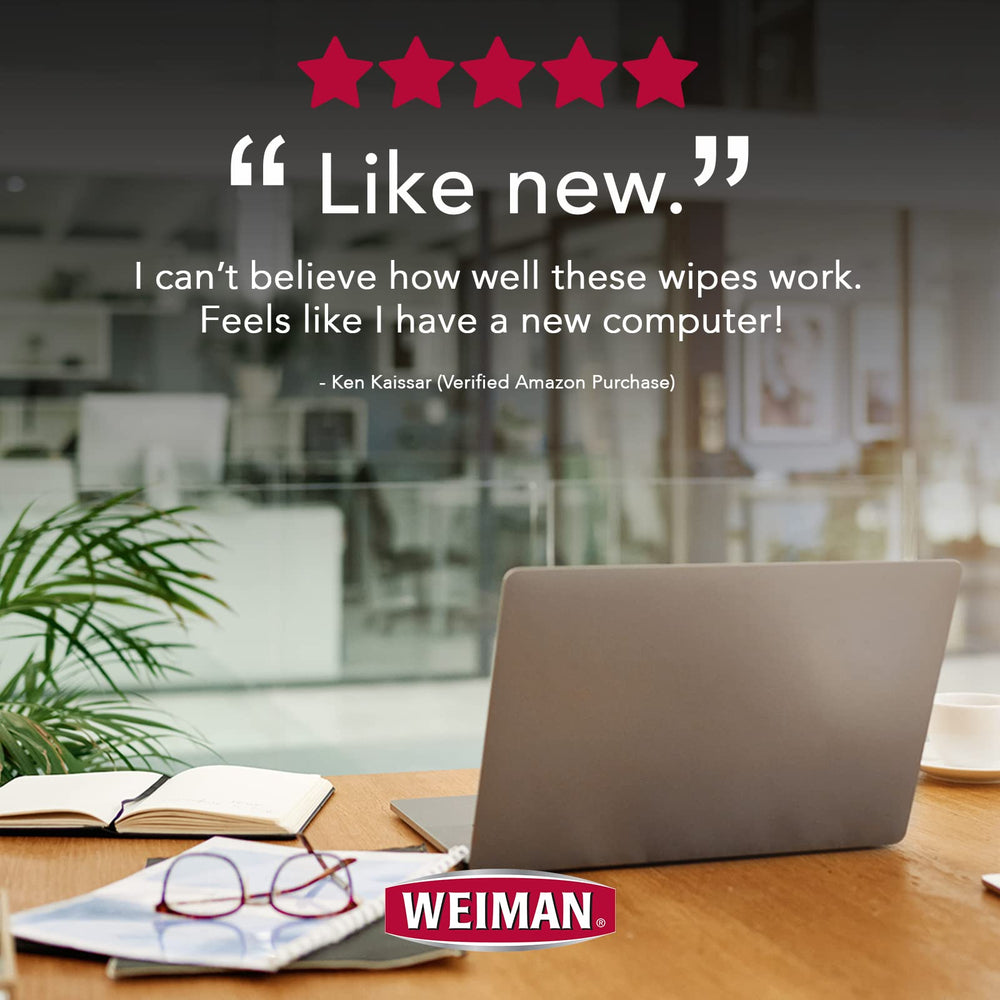 Weiman Wipes on touchpad keeps fingerprints away