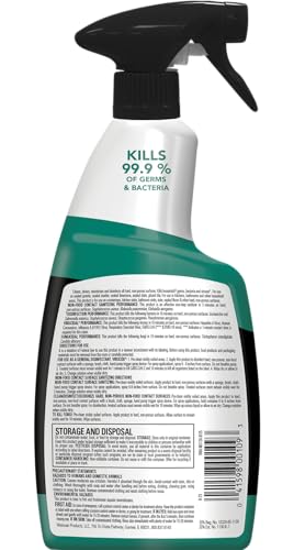 Weiman granite cleaner provides a shine to enhance natural stone color.