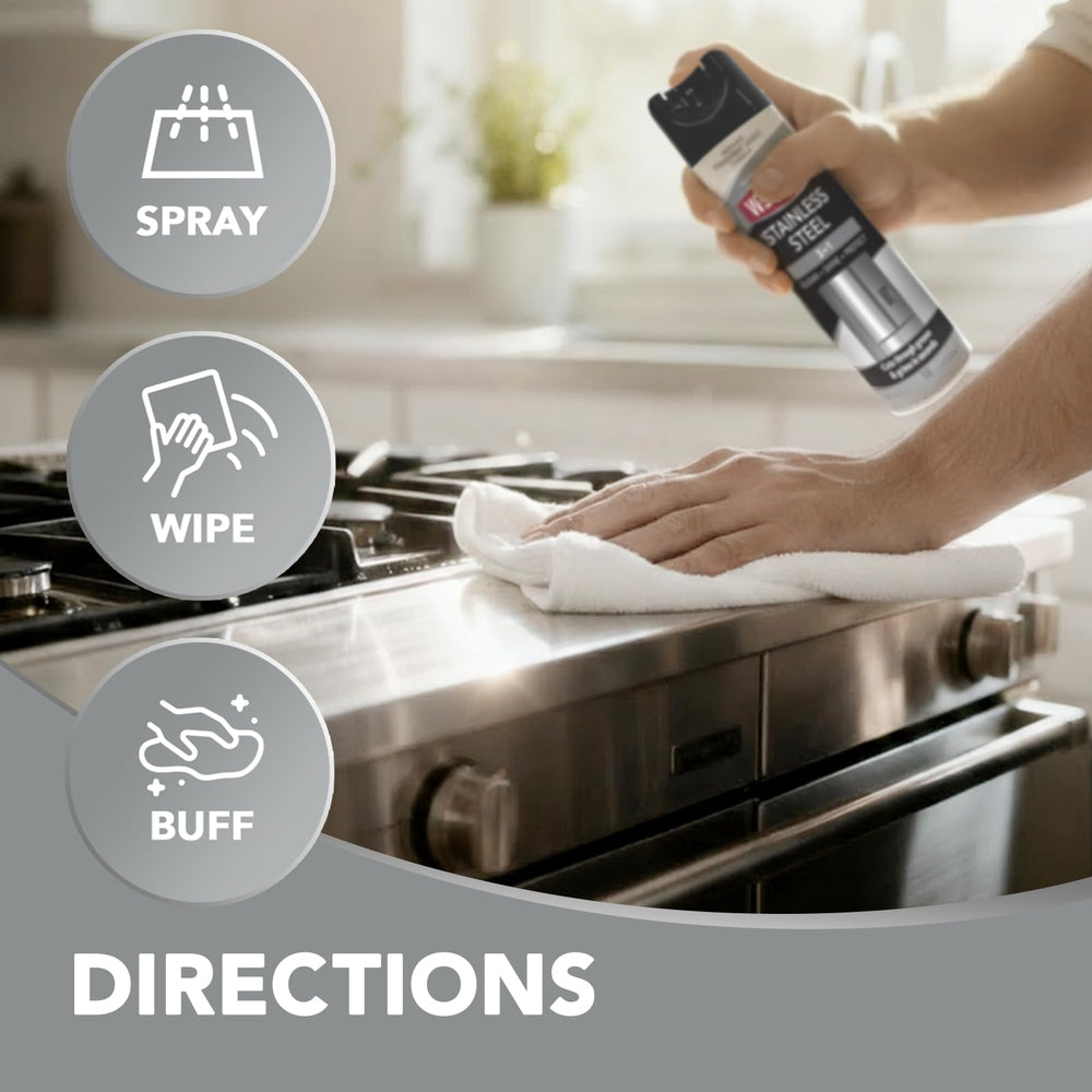 Weiman kitchen sink and countertops shine with a protective barrier