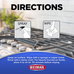 Weiman knobs and drip pans being cleaned to look like new.