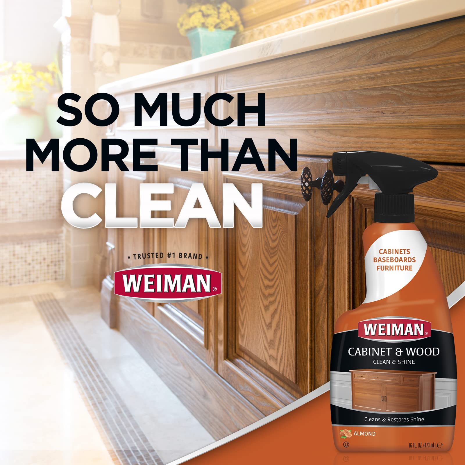 Weiman label indicating American-made quality and manufacturing