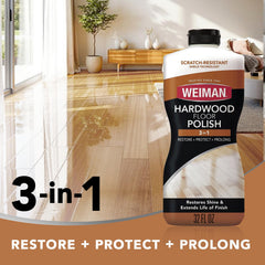 Weiman micro-filling technology fills scratches for smoother, protected surfaces