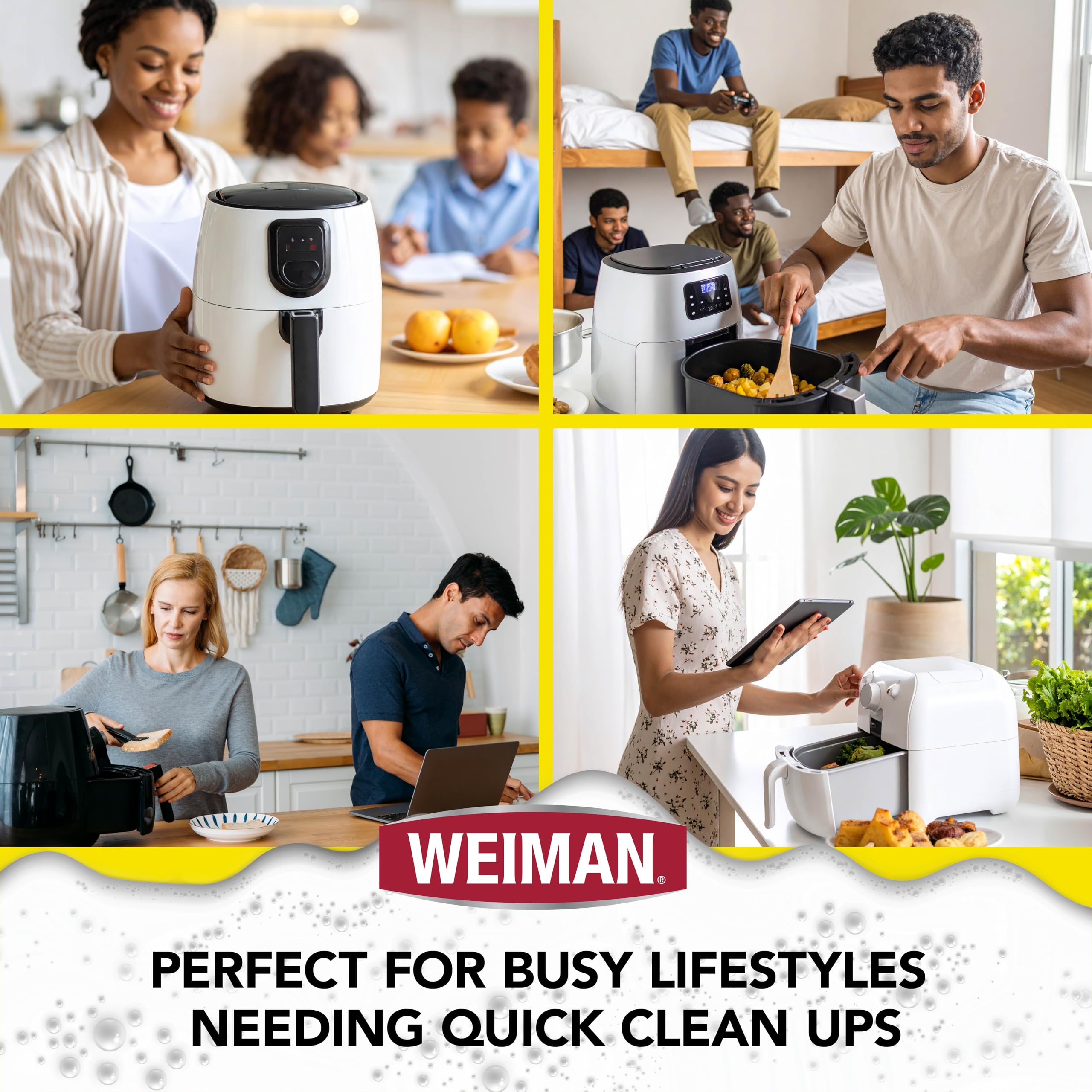 Weiman multi-appliance cleaning works on microwaves and ovens