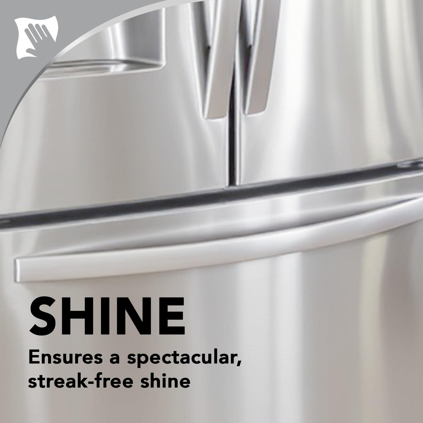 Weiman non-scratch formula protects appliance surfaces during cleaning