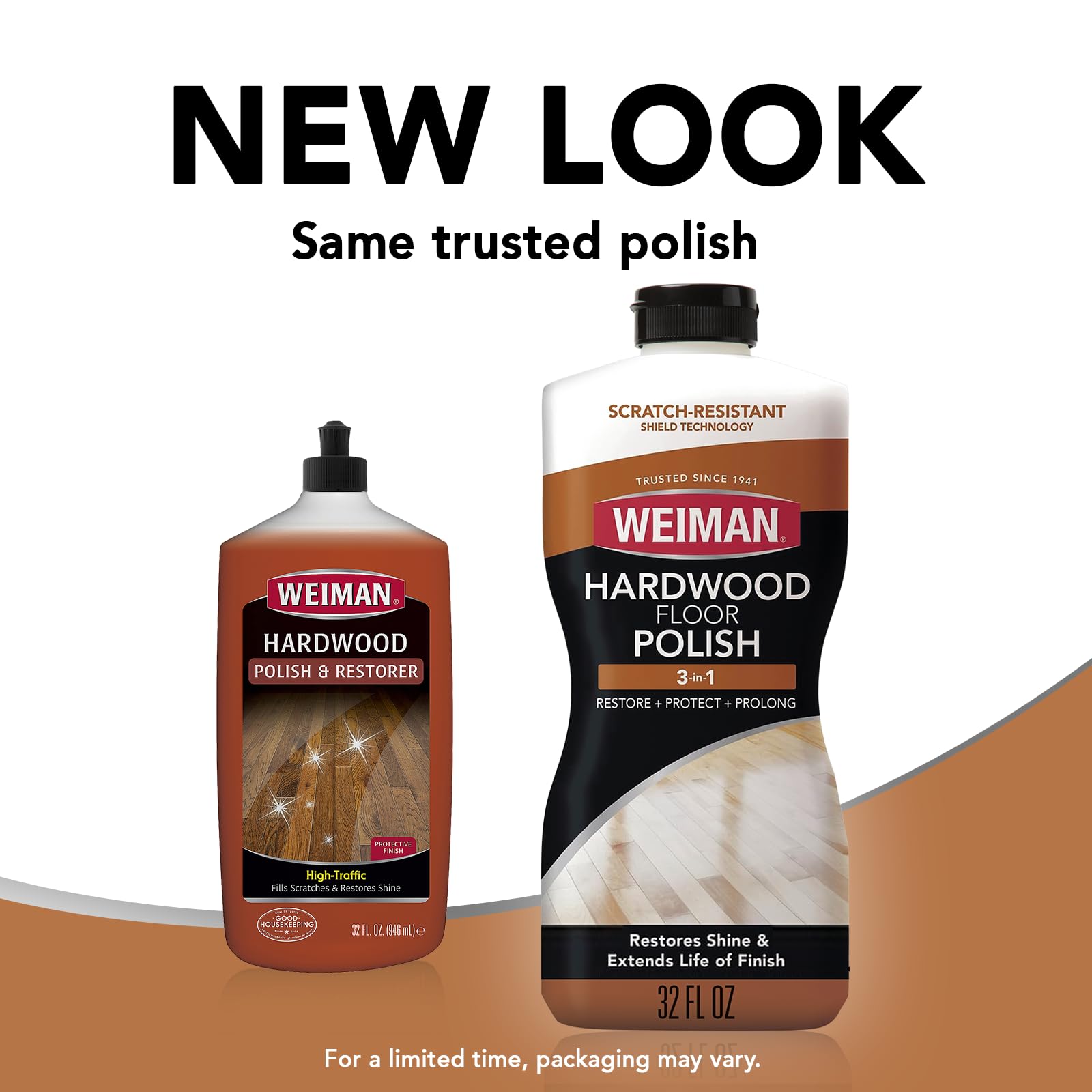 Weiman safe around kids and pets label implies gentle, ready-to-use formula.