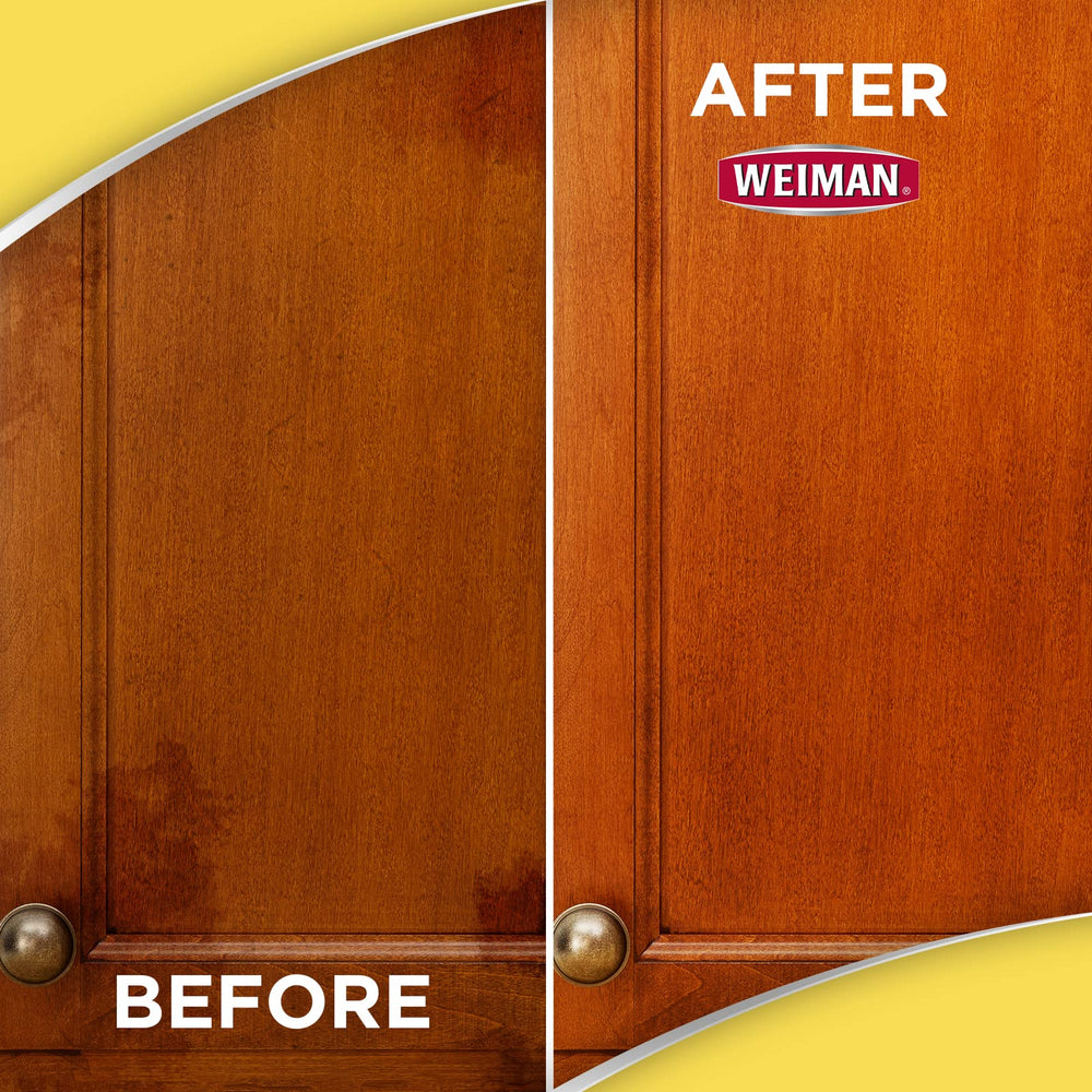 Weiman UVX-15 protection highlight, guarding against fading and watermarks.