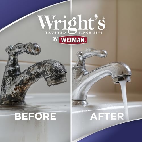 Pewter and porcelain stay protected with Wright's cleaner