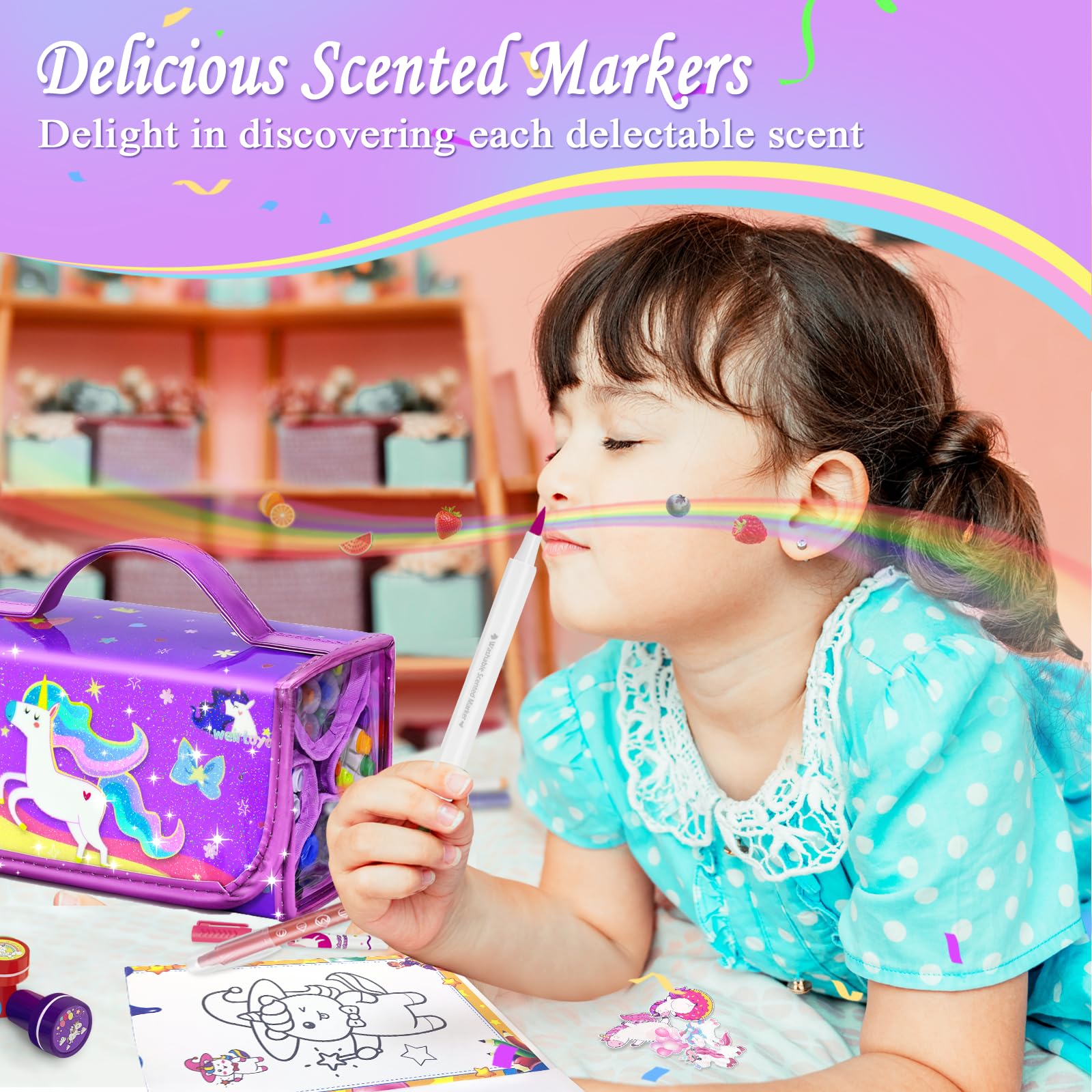 Weirtoya brush markers deliver smooth blends for budding artists.