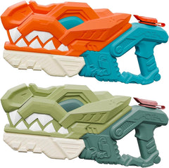 Weirtoya Dino Blaster water gun duo for exciting pool battles.