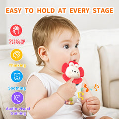 Weirtoya built-in sand ball creates engaging, louder rattle sounds for curiosity.