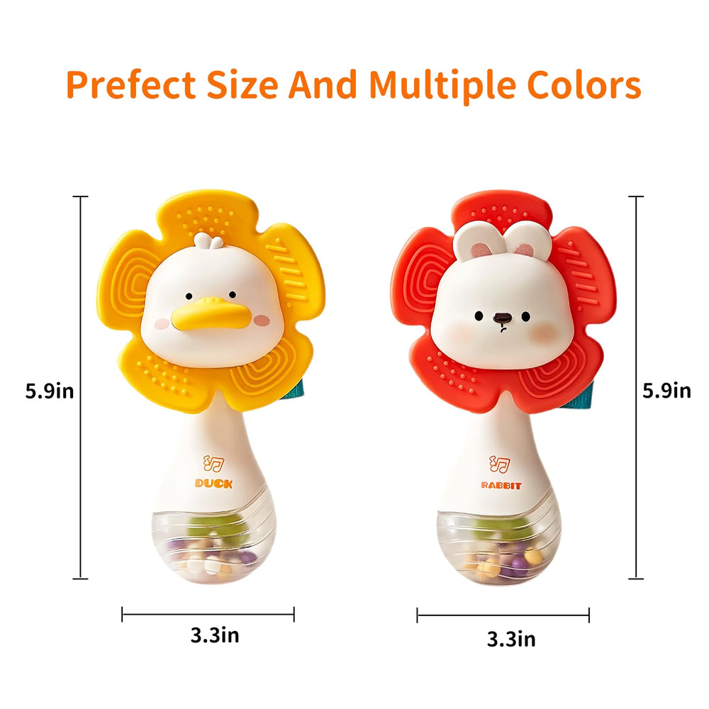Weirtoya stroller clip keeps the toy within reach on the go.