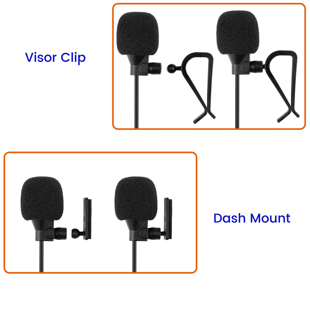 weishan car microphone compatible with Pioneer models on list