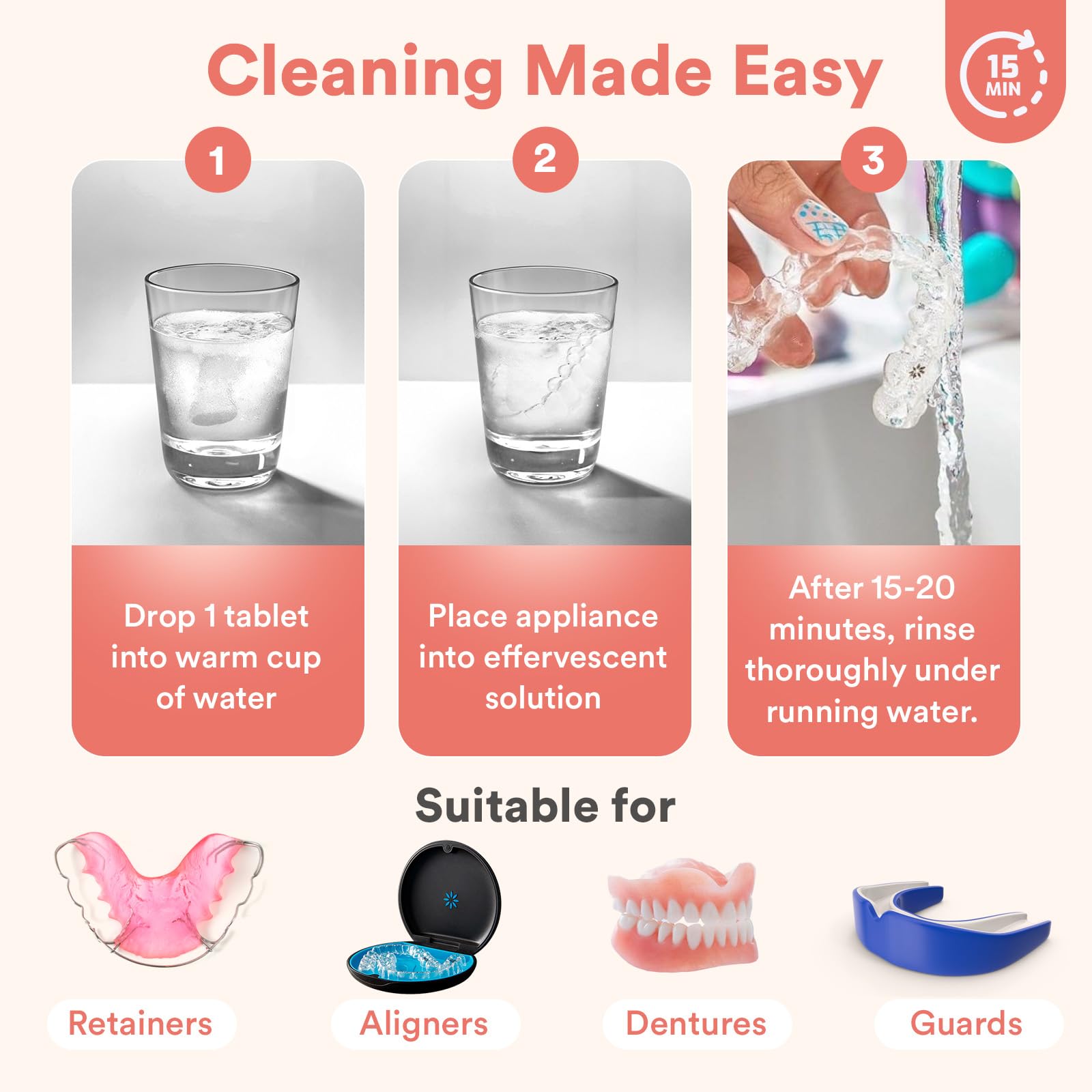 Weiss Naturals 1-month supply for daily cleaning routine