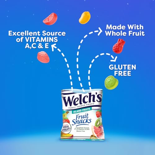 Lunchbox-friendly Welch's 0.8 oz bag for quick, tasty bites
