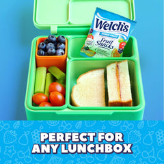 Welch's Fruit Snacks highlighting natural colors with no artificial dyes