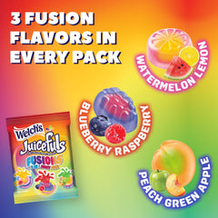 Welch's Juicefuls Fusions assorted flavors box, perfect for families and snacks on the go.