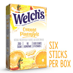 Travel-friendly Welch's Singles To Go pack for on-the-go hydration.