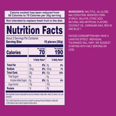 Welch's Zero Sugar Fruity Bites 3oz packs ideal for post-workout cravings.