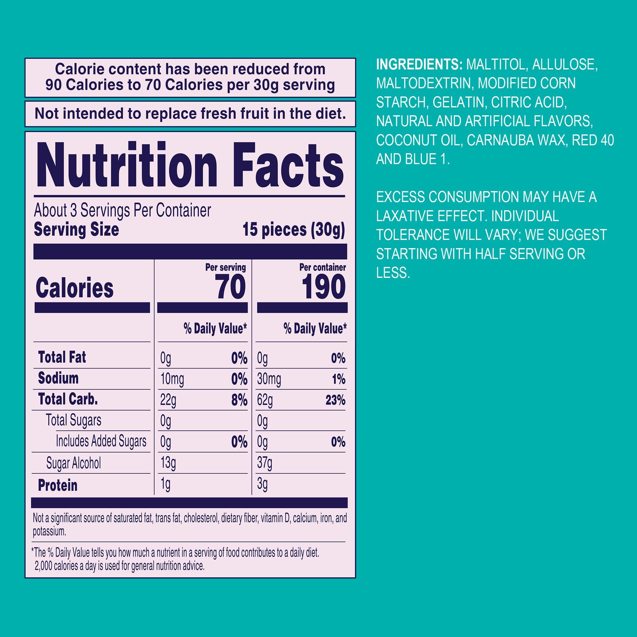 Welch's Zero Sugar Fruity Bites island fruits closeup showing tropical flavors and sugar-free formula