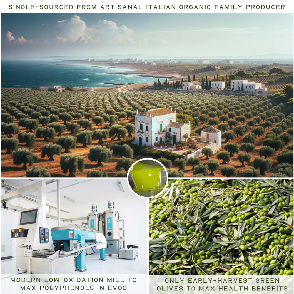 WellEatable green-fruit aroma olive oil hints at a fresh peppery finish.