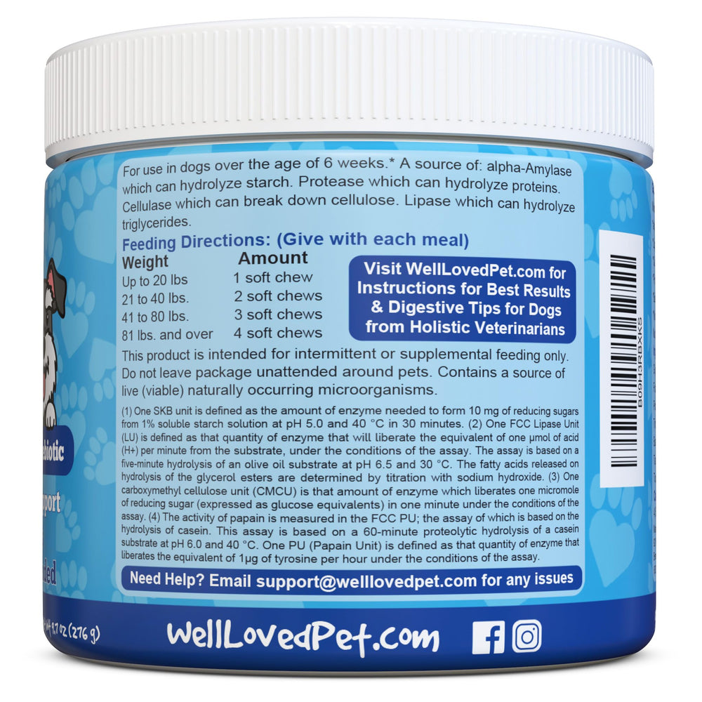Well Loved Probiotics for Dogs USA-made badge communicates quality and ethical manufacturing