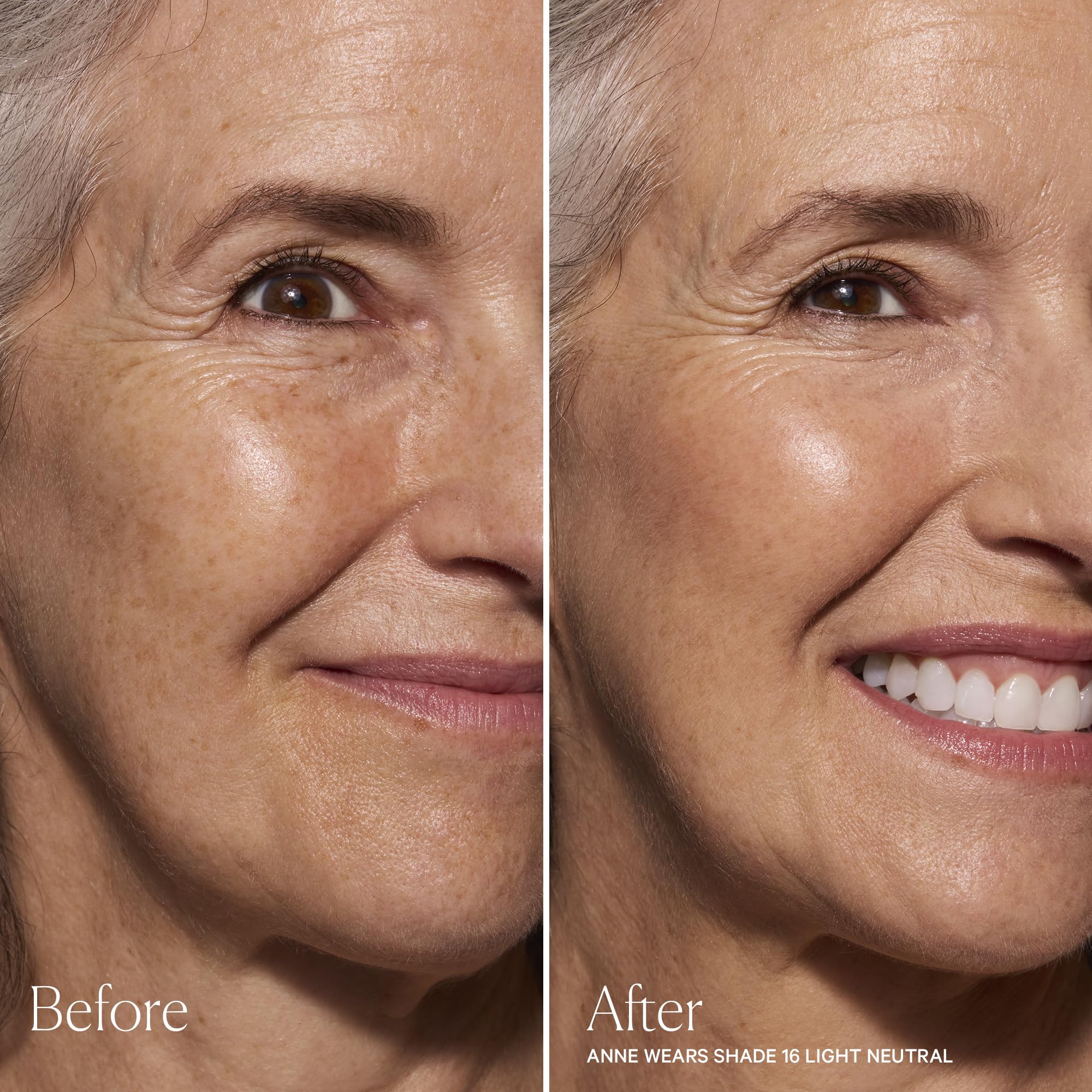 Bamboo Stem Powder in Well People formula absorbing oil on skin.