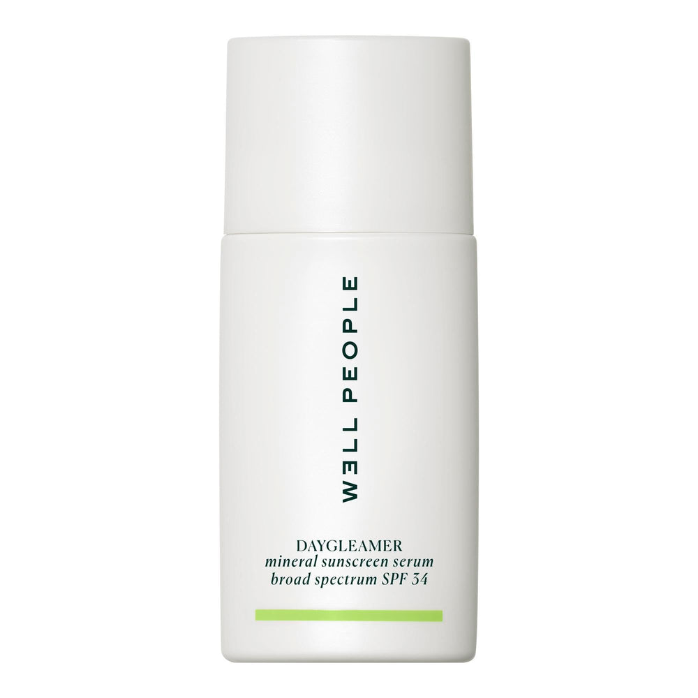 Daygleamer worn under makeup to reveal a seamless, dewy finish.
