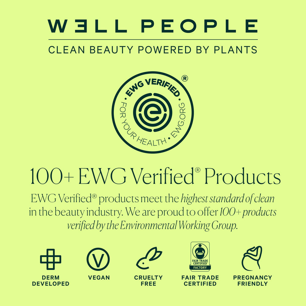 Lifestyle shot of Well People mist spritz during daily makeup routine