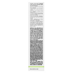Label highlights Aloe Vera, Snow Mushroom, Willowbark on the product