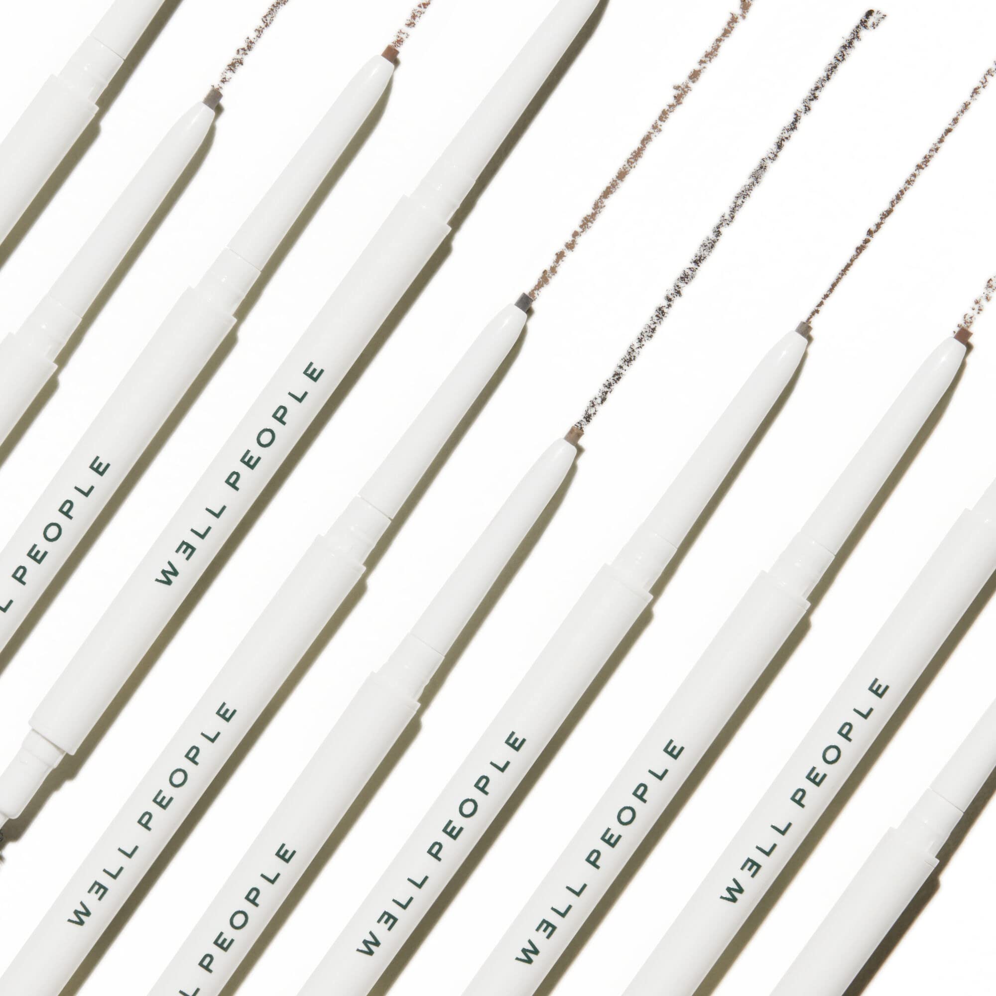 Well People Expressionist Brow Pencil mango-seed-oil nourishes brow hairs.