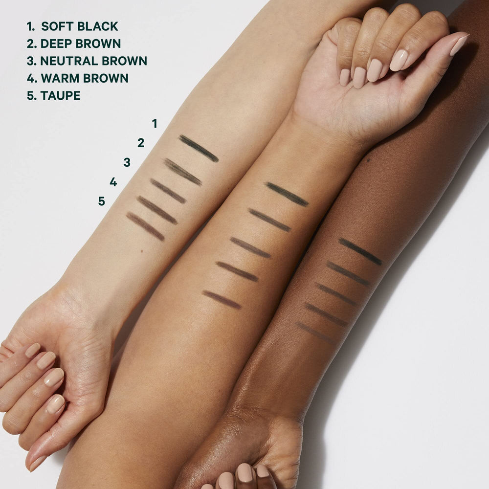 Well People Expressionist Brow Pencil neutral-brown shade for everyday definition.
